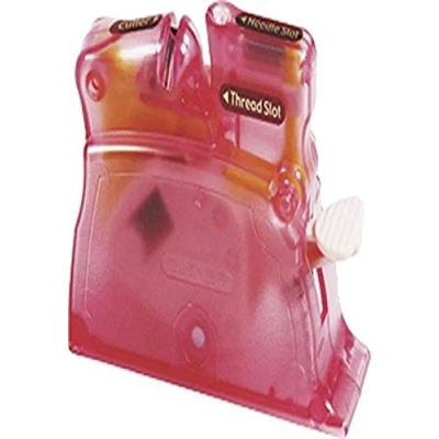 Image of clover Desk Needle Threader: Pink, 1