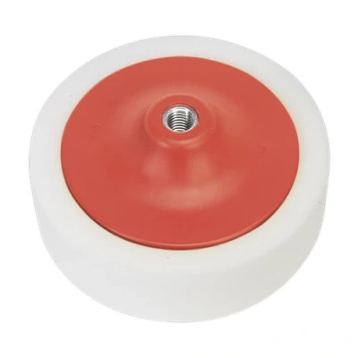 Image of Sealey Buffing &amp; Polishing Foam Head Ø150 x 50mm M14 2mm White/Dense
