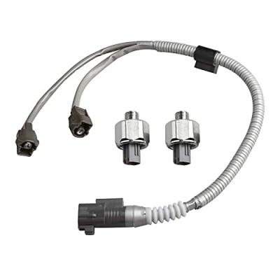 Image of WMPHE Compatible with 2 PCS Knock Sensor Wiring Harness Kit Toyota Avalon Camry Celica Highlander Sienna Solara,Lexus ES300 GS300 IS300 SC300 RX300 RX330 OE # 89615 12090 12050