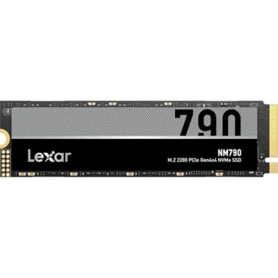 Image of Lexar NM790 SSD 4TB PCIe Gen4 NVMe M.2 2280 Internal Solid State Drive, Up to 7400MB/s, Compatible with PS5, for Gamers and Creators (LNM790X004T RNNNU)