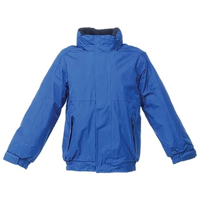 Image of Regatta Childrens Unisex Kids/Childrens Waterproof Windproof Dover Jacket Blue Size 5 6Y