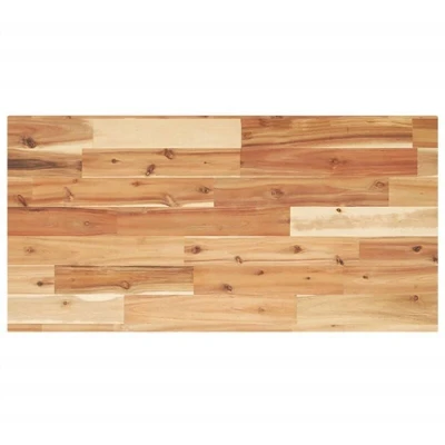 Image of vidaXL Table Top Rectangular 100x40x2 cm Solid Wood Acacia