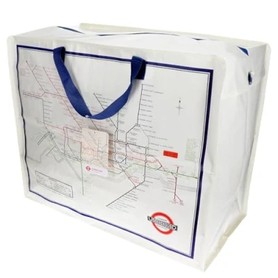 Image of Jumbo storage bag TfL Heritage Tube Map