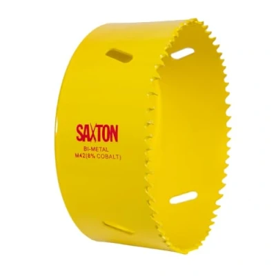 Image of Saxton HSS Hole Saw Cutter M42 Bi Metal 8% Cobalt Heavy Duty (14mm 230mm) (111mm)