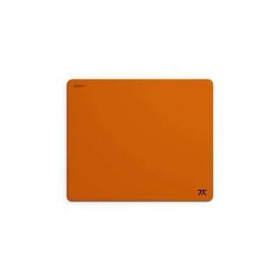 Image of Fnatic MAX Focus 3 L Pro Gaming Mouse Mat, Sunrise Orange Smooth Cloth Control Surface, Water Resistant Coating, for Esports with Non Slip Poron Foam Base and Micro Knit Stitched Edges (480x400x6mm)