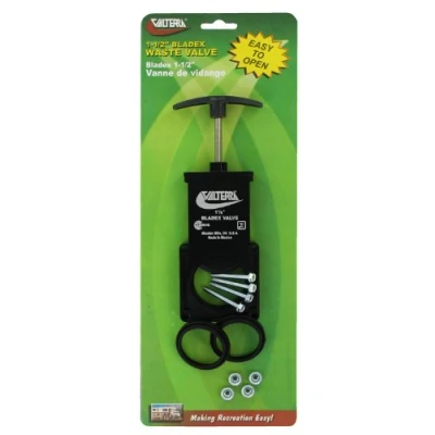 Image of Valterra T1001VP Bladex 1 1/2&quot; Waste Valve Body, Black