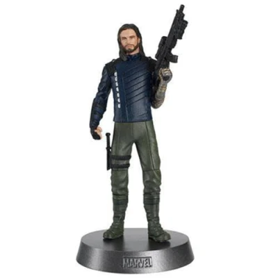 Image of Hero Collector Marvel Heavyweights Collection Winter Soldier (Avengers: Infinity War) Heavyweight Metal Figurine 14 by Eaglemoss