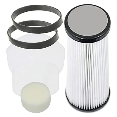 Image of SPARES2GO HEPA Filter &amp; Belt Service Kit For VAX Vacuum Cleaner (Fits VS 19TL Turboforce Lite, 19S Swift Allergy, 190 Swift, 190U Ultra)