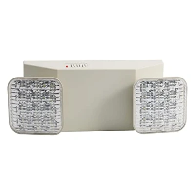 Image of Knadgbft Emergency Light, Back Up Battery Exit Lighting Fixtures with Adjustable Hardwired 2 LED Head Wall Mount