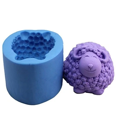 Image of LC Sheep Silicone Moulds Handmade Soap Molds Mould DIY Mold For Baking, Cake, Chocolate