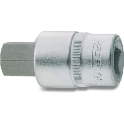 Image of 000589050700 Socket HAZET 986 10 DIN 7422 Hexagon Knurled