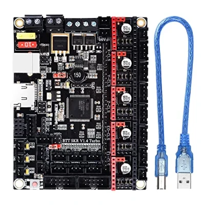 Image of BIGTREETECH SKR V1.4 TURBO 32bit Controller Panel Board Upgrade for 3D Printer Compatible With12864LCD/ TFT24 Support 8825/TMC2208/Tmc2130 (with 5TMC2208 UART)