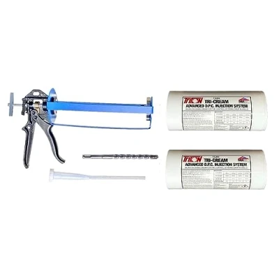 Image of Structural Supplies Injection DPC Cream Damp Proofing Kits (2L Kit)