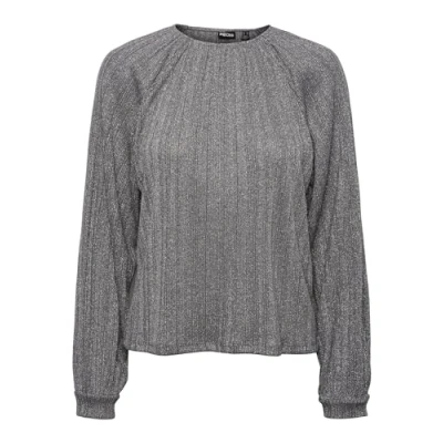 Image of PIECES Women&#039;s Pcdalilah New LS Top Shirt, December Sky, S
