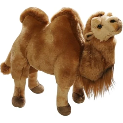 Image of Carl Dick Camel, Bactrian Camel 26cm. Plush Toy, Soft Stuffed Animal 3650