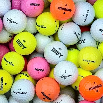 Image of Second Chance 24 Mixed Golf Balls with Carry Bag