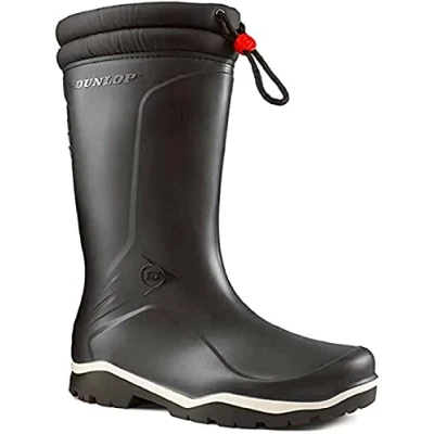 Image of DUNLOP Unisex Fleece Lined Insulated To 15c Winter Wellington Boots Size 3 19