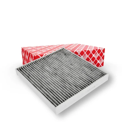 Image of 64316915764, 64319195194, 64319346267 Pollen Filter FEBI BILSTEIN 34781 Activated Carbon 246mm 231mm 31,5mm BMW: Z4 Roadster, Coupe
