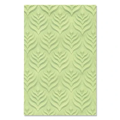 Image of Sizzix Multi Level Textured Impressions Folder Palm Repeat by Lisa Jones 666141 Dimensional Embossing for Cardmaking, Home Décor, Journaling, Scrapbooking &amp; More, None, One Size