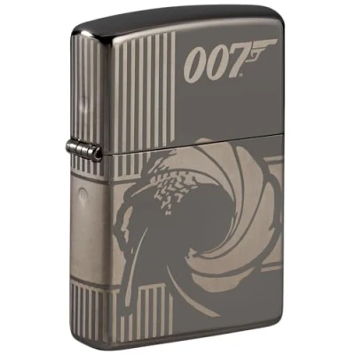 Image of Zippo Lighter, Metal, Black Ice, Normal