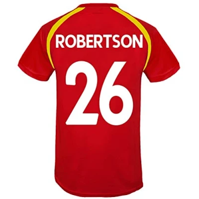 Image of Liverpool FC Mens Robertson 26 Poly T Shirt Red LFC XXL