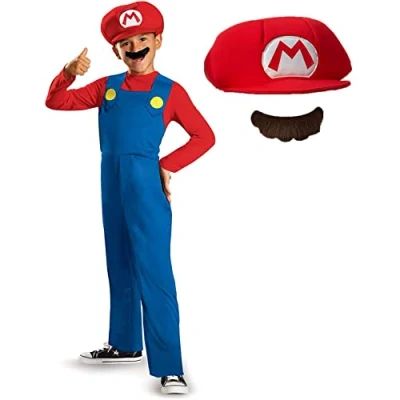 Image of DISGUISE DISK73689G Classic Mario Costume, Red, Large