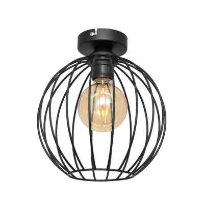 Image of HELAM Cumera ceiling lamp with open spherical shade, Ø 24cm
