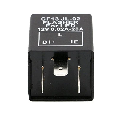 Image of Mintice MRCF13 3 Pin CF13 Electronic Car Vehicle Motorcycle Flasher Relay to fix LED light Hyper Flash Blink