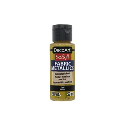 Image of Deco Art Fabric Acrlic, Gold, One Size