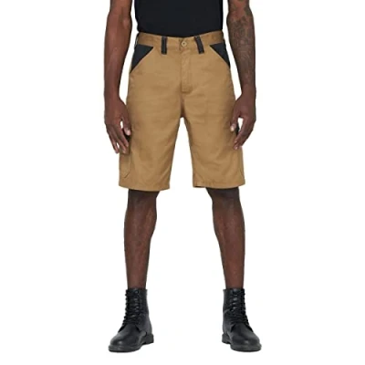Image of Dickies, Men&#039;s, EVERYDAY SHORT, KHAKI/BLACK, 33