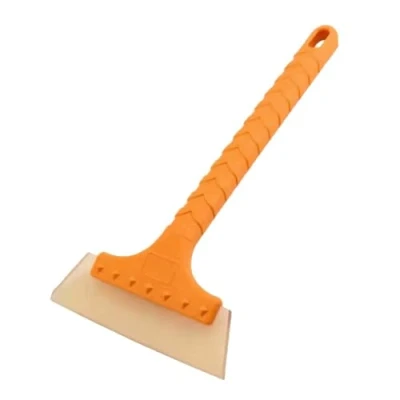 Image of Snow Shovel Ice Scraper For Car Windscreen Windshield Removal Tool Effective Frost Cleaning Winter Non Slip Comfort Grip Scrapper Cars, Trucks