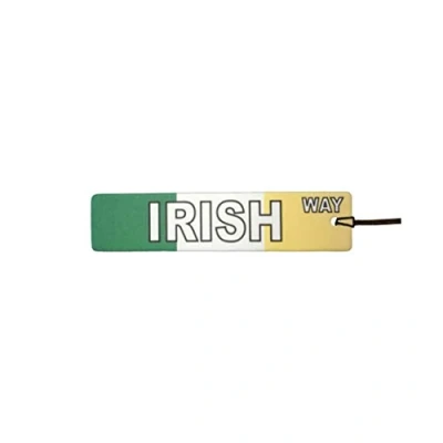 Image of Irish Way Street Sign Car Air Freshener (Fun Birthday/Xmas Christmas Stocking Filler/Secret Santa/Novelty Scented Gift)