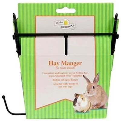 Image of Walter Harrison&#039;s Hanging Hay Manger Metal Feeder Rack For Small Animals
