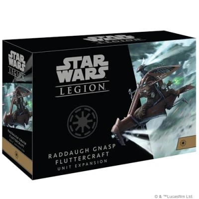 Image of Atomic Mass Games Star Wars Legion: Galactic Republic Expansions: Raddaugh Gnasp Fluttercraft Unit Expansion Miniatures Game Ages 14+ 2 Players 90 Minutes Playing Time