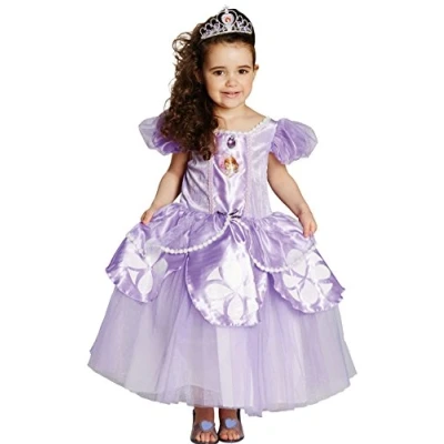 Image of Premium Sofia Disney Princess Childrens Fancy Dress Costume Medium 116cm Age 5 6