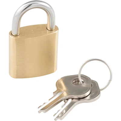 Image of Matlock Slimline Brass Key Padlock 25mm
