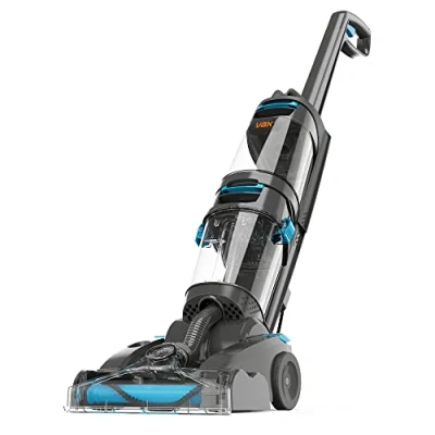 Image of Vax Dual Power Pet Advance Carpet Cleaner, Cleaning Machine, Washer, Stain Remover, Rotating Brushbars, Pre treatment wand and Wash Hose, 2.7L, CDCW DPXA, Grey/Blue