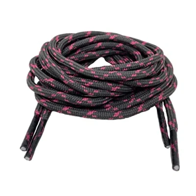Image of Big Laces Round Strong Hiking Boot 110cm to 210cm (110cm, Grey Pink)