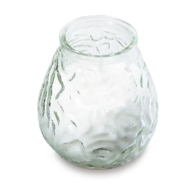 Image of Bolsius 103822580300 Low Boy Bar Light with Candle, 75 hours, White (Pack of 12)
