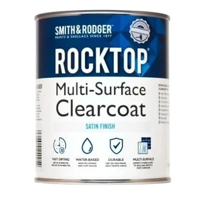 Image of Rocktop Multi Surface Clearcoat Satin 1 L
