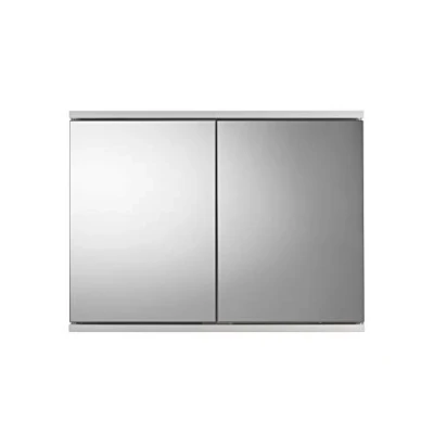 Image of Croydex Simplicity Self Assembly 2 Door Mirror Cabinet (FSC MDF), White