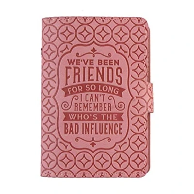 Image of History &amp; Heraldry Impressions Sentiment Gifts Leather Look Credit Card Wallet Holder Friends