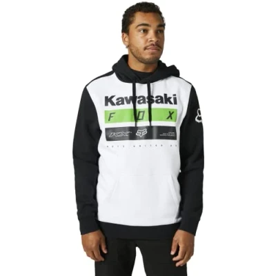 Image of Fox RacingKAWI STRIPES PO FLEECE [BLK/WHT]