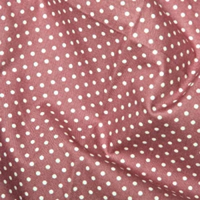 Image of 100% Cotton 3mm Polka Dot * Rose &amp; Hubble Superior Poplin Fabric in 40 Colours (Rose) (ONE METRE)