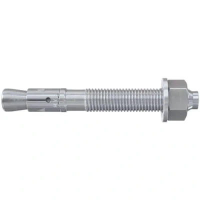Image of Fischer 523139 FXA Through Bolt Wall Anchor 12/30 x 124 mm, Zinc Plated, Set of 20 Pieces