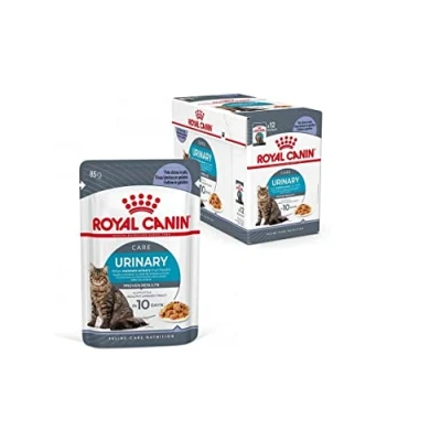 Image of ROYAL CANIN Urinary Care Jelly 12 x 85 g Complete Food for Adult Cats (Jelly) Can Help Support Tract Health Healthy Mineral Content