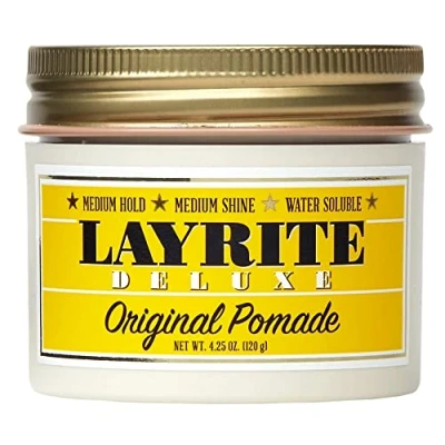 Image of Layrite Original Pomade 120g Medium Hold Water Soluble Shine