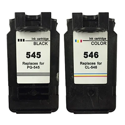 Image of Ink Jungle PG 545 Black &amp; CL 546 Colour Remanufactured Cartridge For Canon PIXMA MG2950 Inkjet Printers