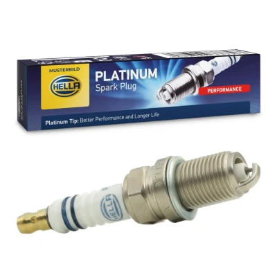 Image of PM9RC7 Spark plug HELLA 8EH 188 705 331 M14 x 1.25 16 AUDI: A4 B7 Avant, Q5, A5 B8 Coupe, VOLKSWAGEN: GOLF 5, Polo V Hatchback, 6