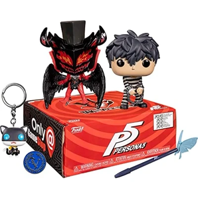 Image of Funko POP! Persona 5 Collector&#039;s Box Arsene &amp; Protagonist Pop Exclusive